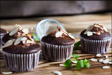 Resep Brownies Almond Cupcake